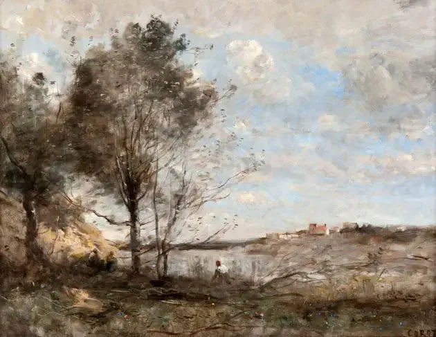 Il boscaiolo - Jean-Baptiste Camille Corot