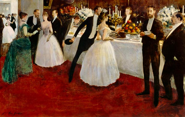 Il buffet - Jean-Louis Forain