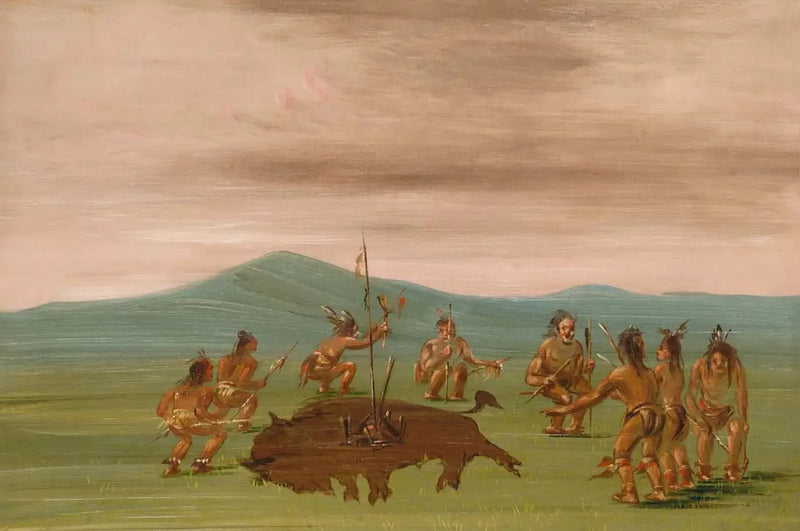 Il bufalo medicinale dei Sioux - George Catlin