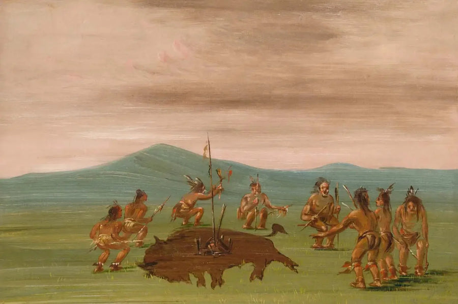 Il bufalo medicinale dei Sioux - George Catlin