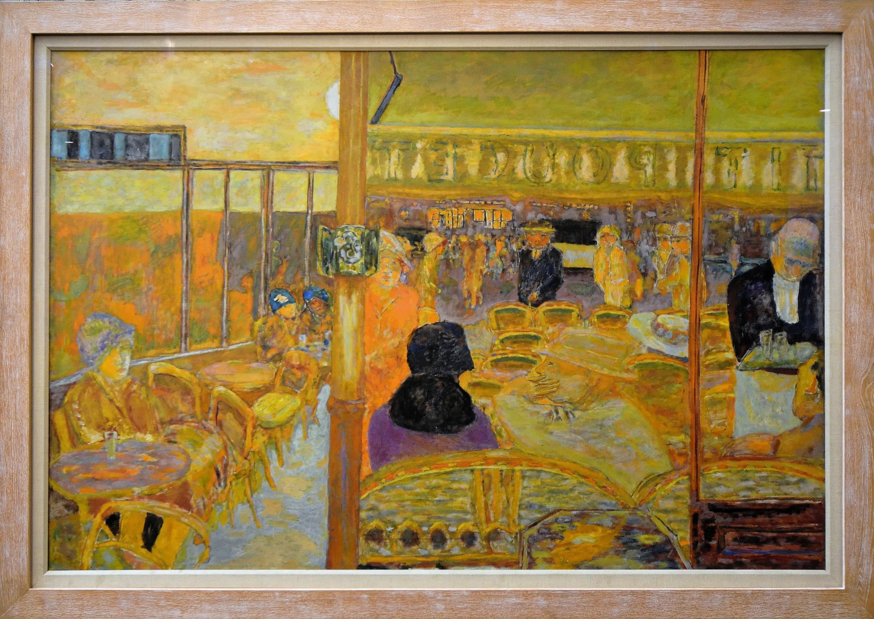 Le Café Au Petit Poucet - Pierre Bonnard image 1 copie de tableau peinte à la main