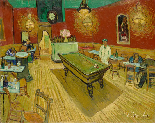 Le Café de nuit - Van Gogh - Reproductions de tableaux et peintures haut de gamme