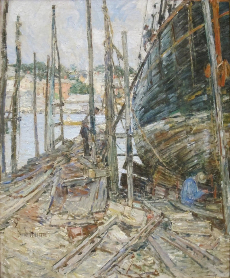 Il calfeutrant - Childe Hassam