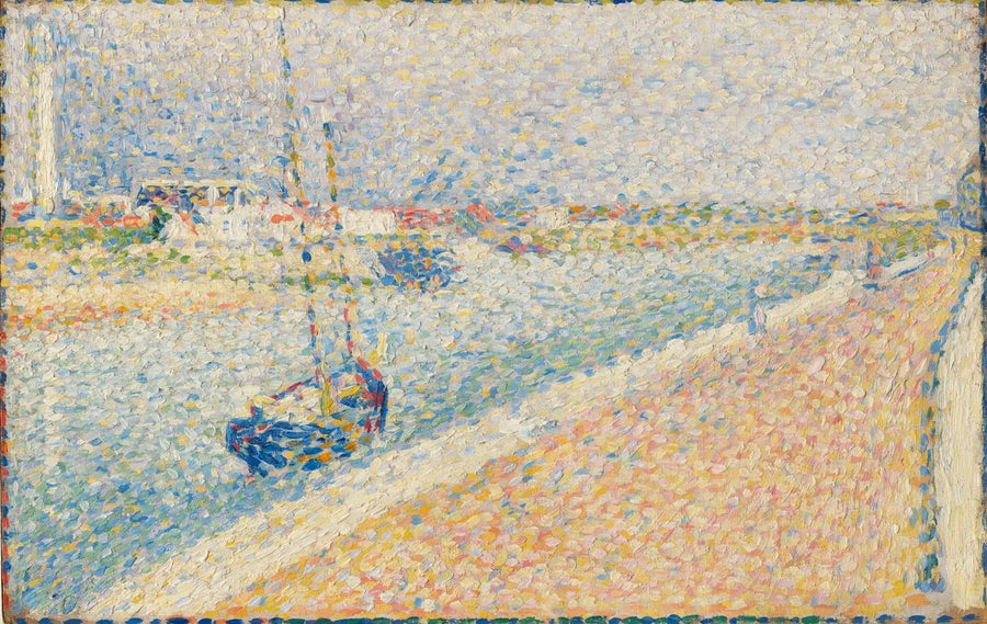 Il Canale a Gravelines, Petit-Fort-Philippe - Georges Seurat
