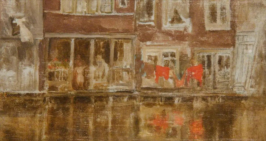 Il canale di Amsterdam - James Abbott McNeill Whistler