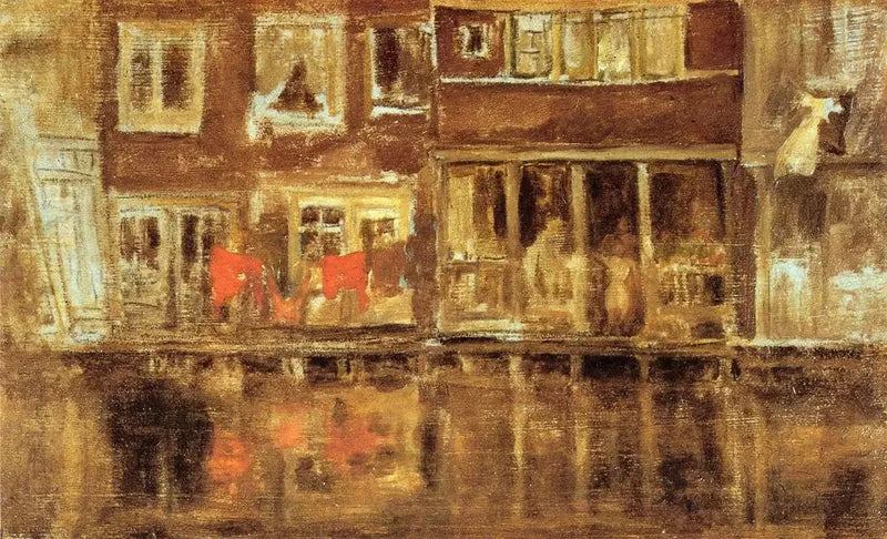 Il canale di Amsterdam - James Abbott McNeill Whistler