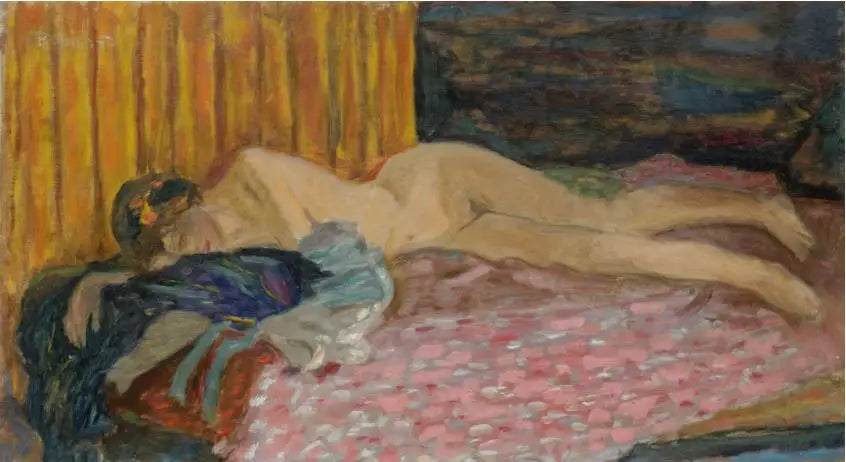 IL DIVANO ROSA - Pierre Bonnard