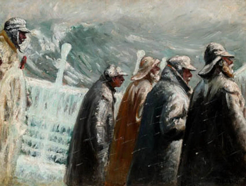 La scialuppa di salvataggio è in arrivo. - Michael Peter Ancher