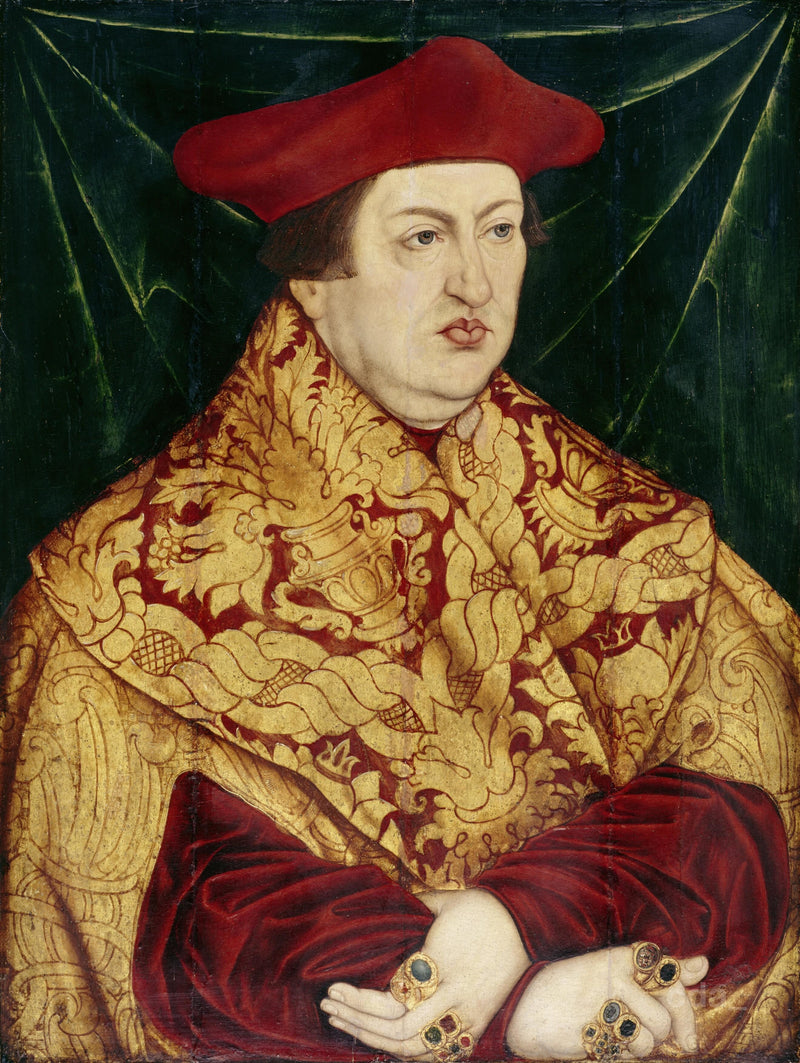 il cardinale Albert di Brandeburgo - Lucas Cranach il Vecchio