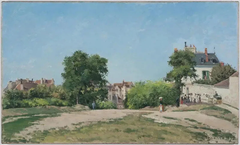 Il Carrefour, Pontoise - Camille Pissarro
