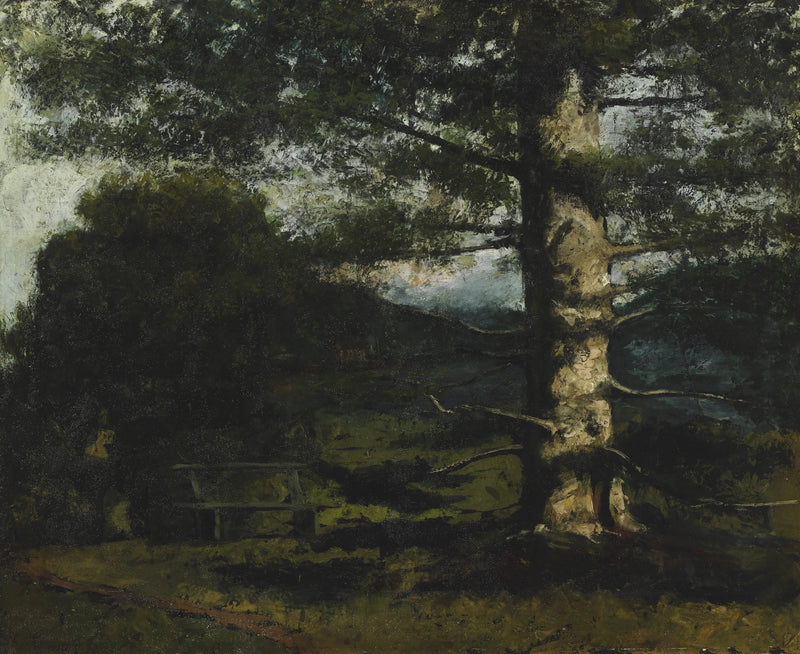 Il cedro di Hauteville - Gustave Courbet