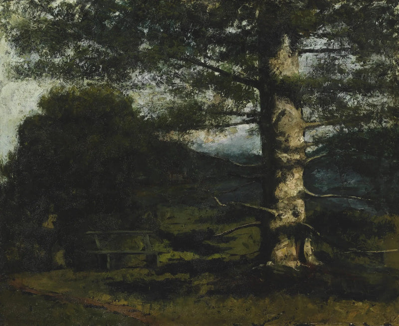 Il cedro di Hauteville - Gustave Courbet