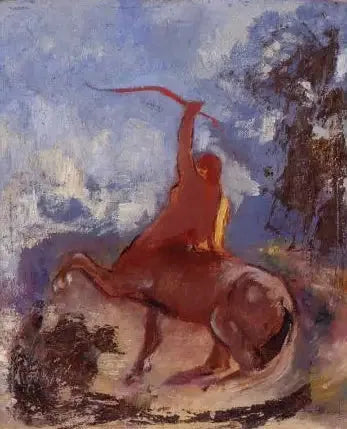 Il centauro con l'arco - Odilon Redon