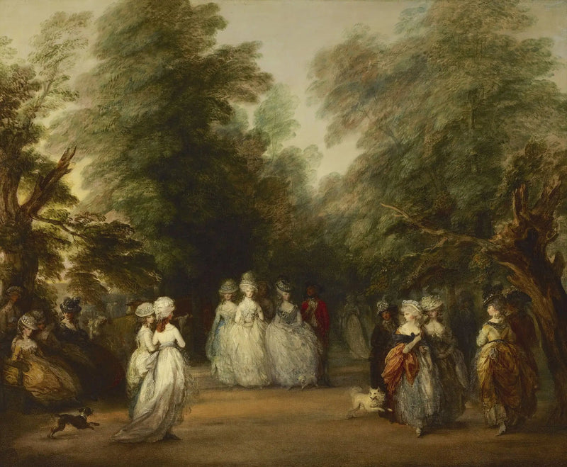 Il centro commerciale di St. James's Park - Thomas Gainsborough