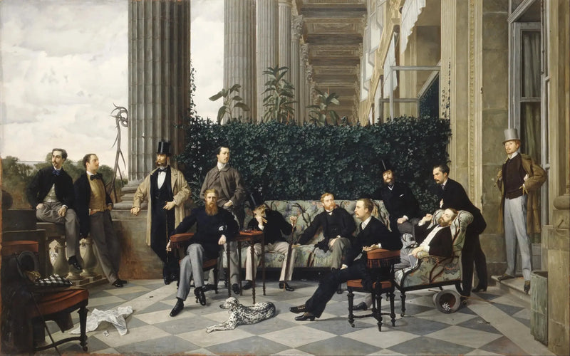 Il cerchio di rue Royale - James Tissot