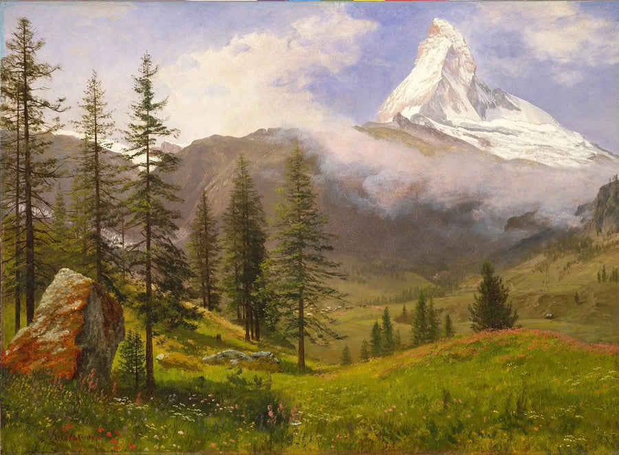 Il Cervino - Albert Bierstadt