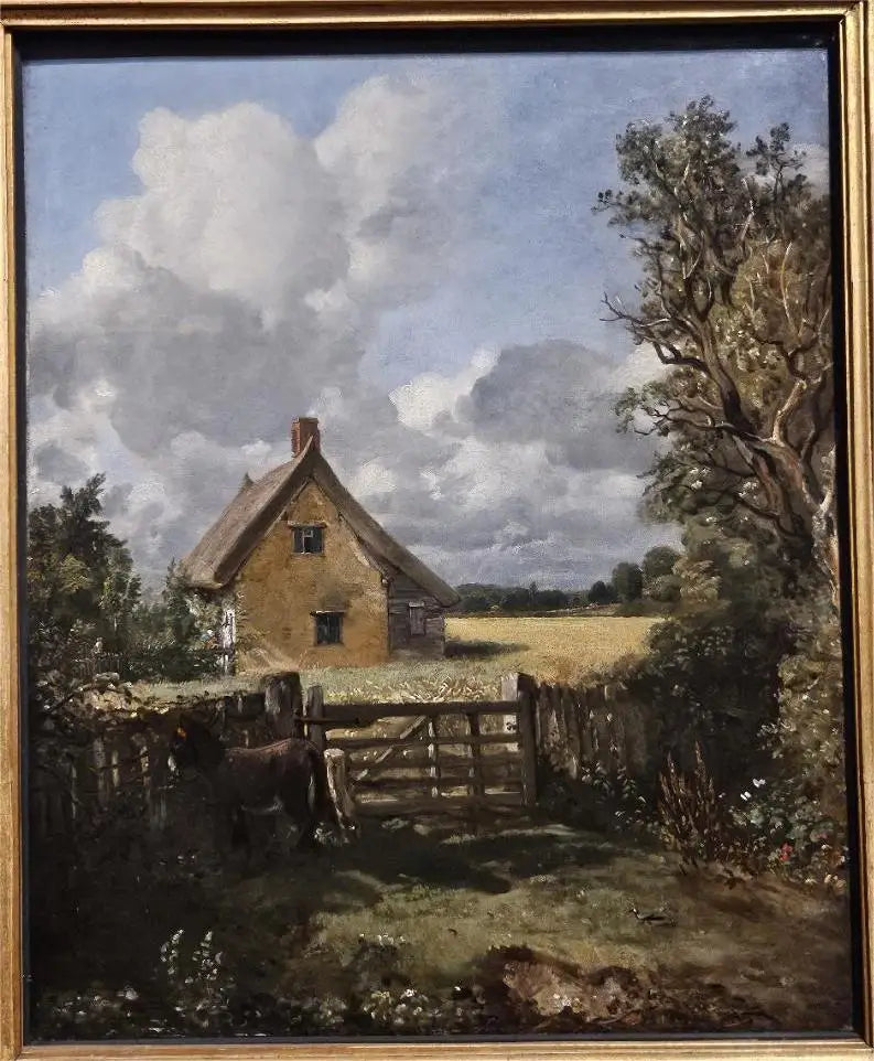 Il chalet dans un champ di mais - John Constable