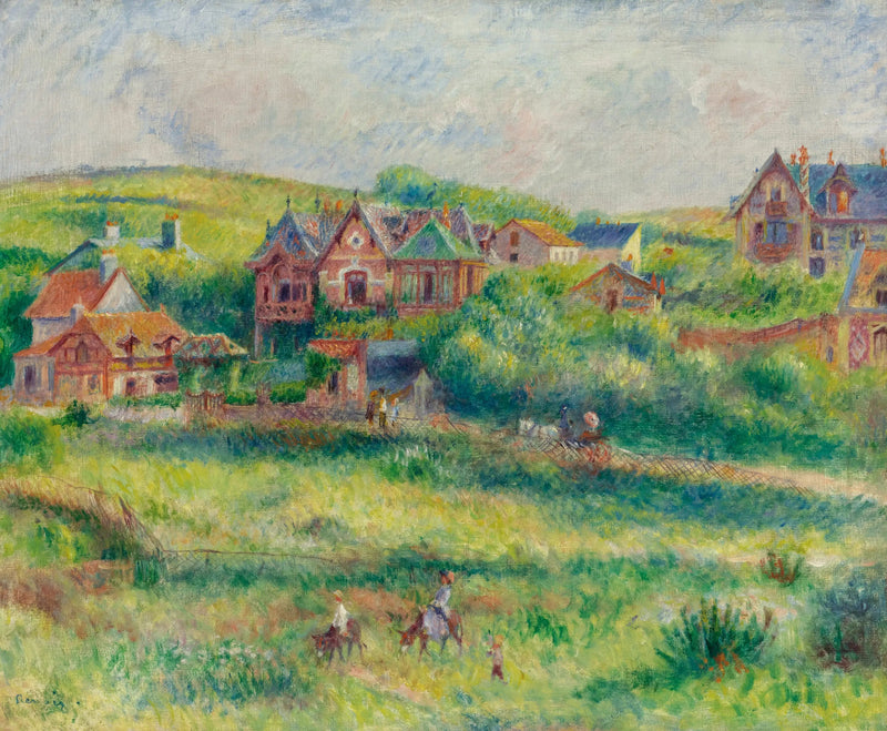 Il chalet di Blanche Pierson a Pourville - Pierre-Auguste Renoir