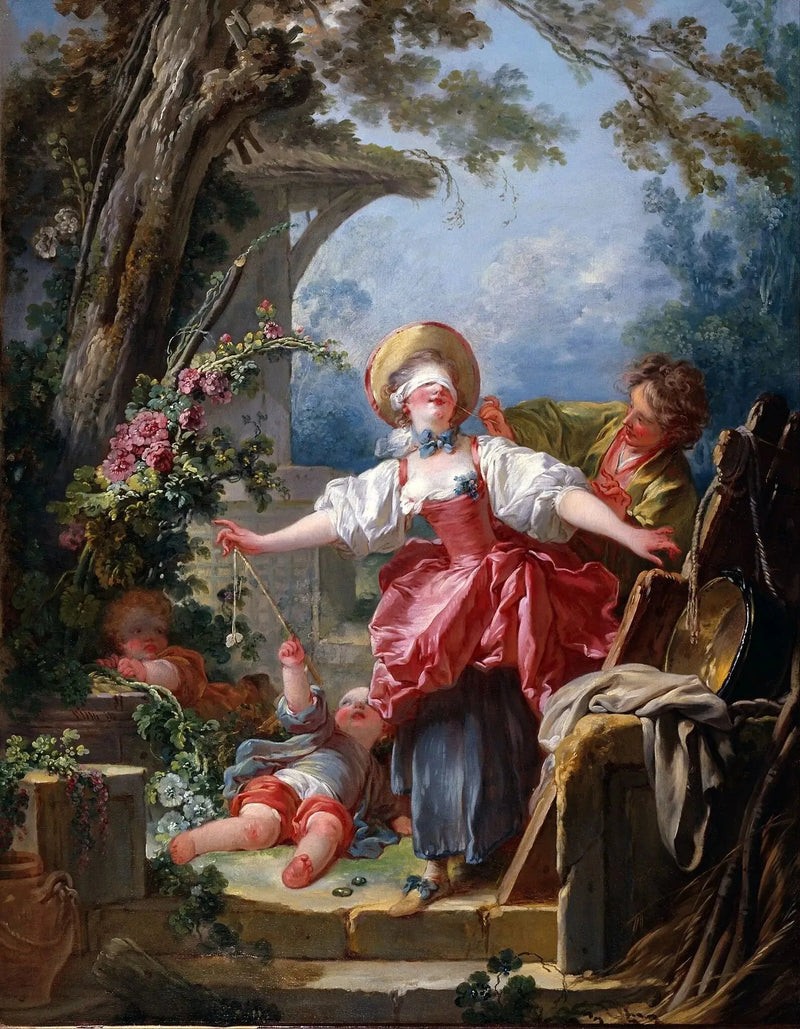 il camoscio dell'ipovedente - Jean-Honoré Fragonard