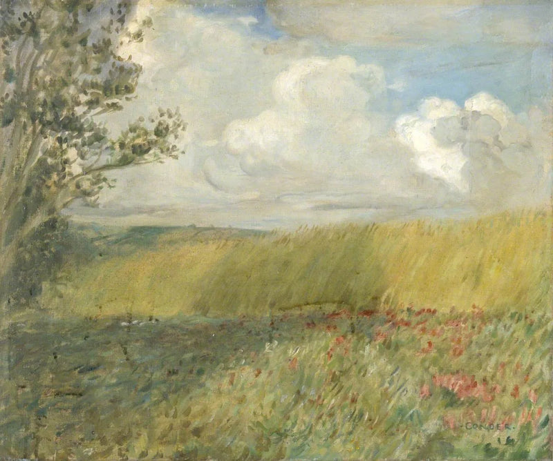 Il campo di grano - Charles Conder