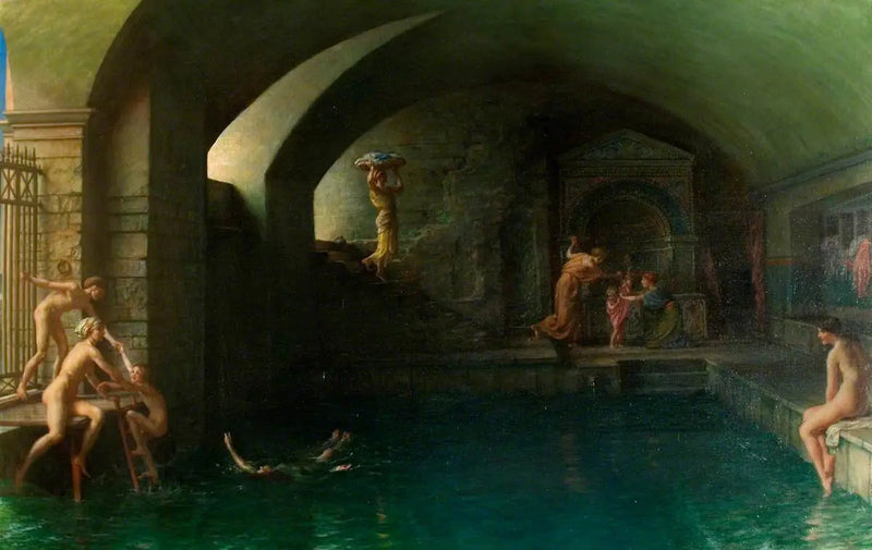 Il campione nuotatore - Edward Poynter
