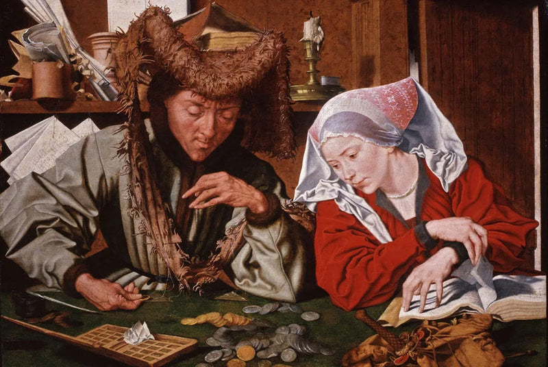 Il cambiavalute e sua moglie - Marinus van Reymerswale