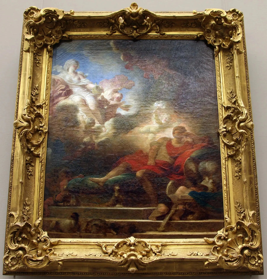 Il canto d'amore del guerriero - Jean-Honoré Fragonard