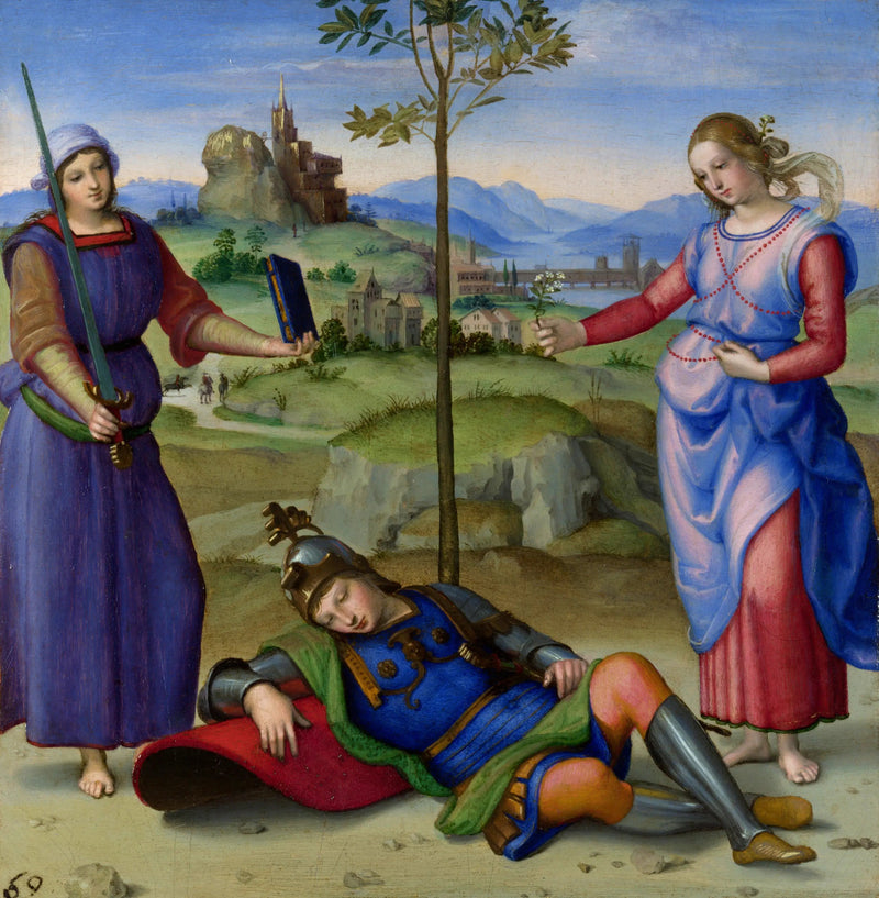 Il Canto del cavaliere - Raffaello Sanzio