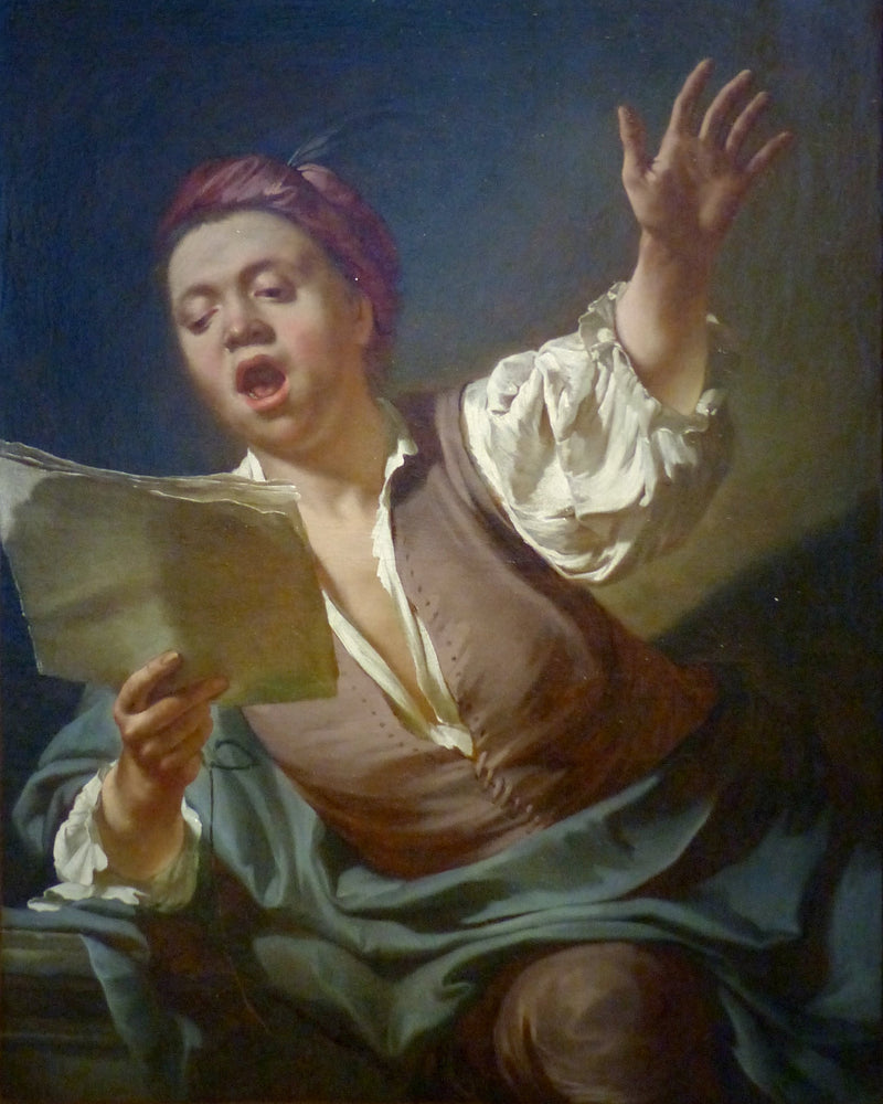 Il cantante - Giovanni Battista Piazzetta