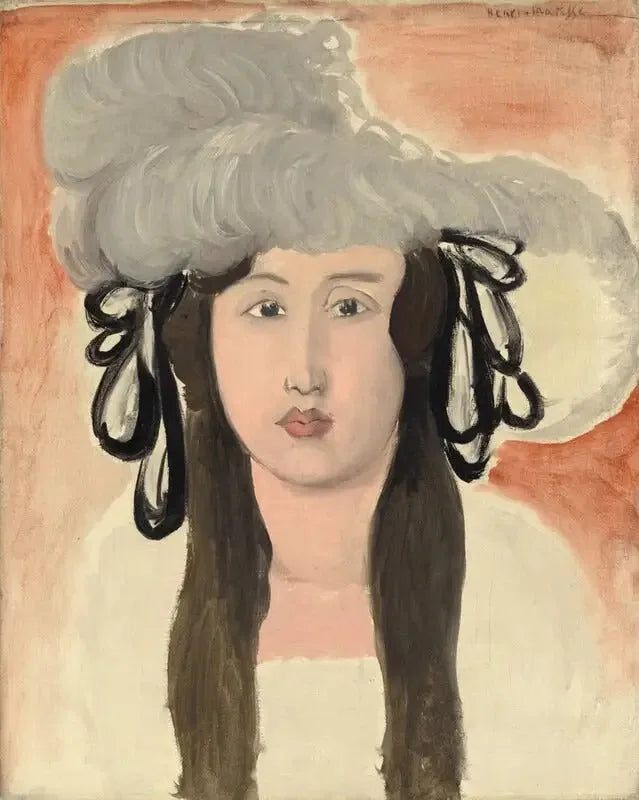 Il cappello di piume - Henri Matisse