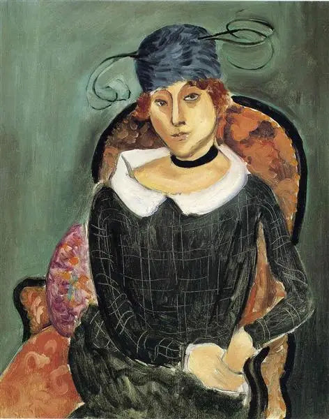Il cappello di piume di struzzo - Henri Matisse