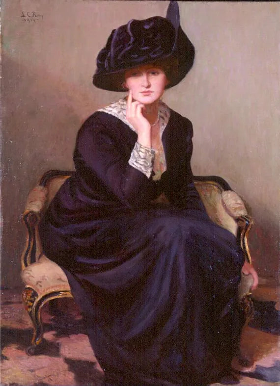 Il cappello nero - Lilla Cabot Perry