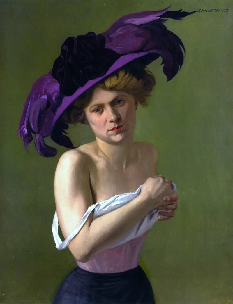Il cappello viola - Félix Vallotton