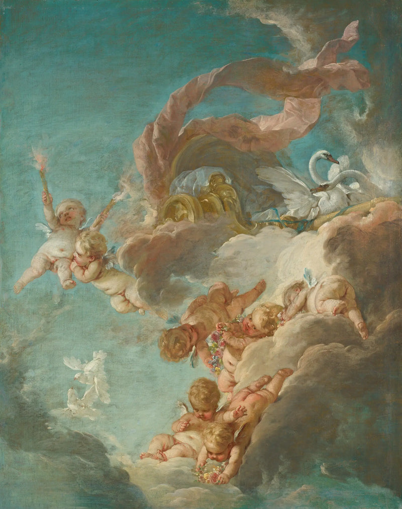 La carrozza di Venere - François Boucher