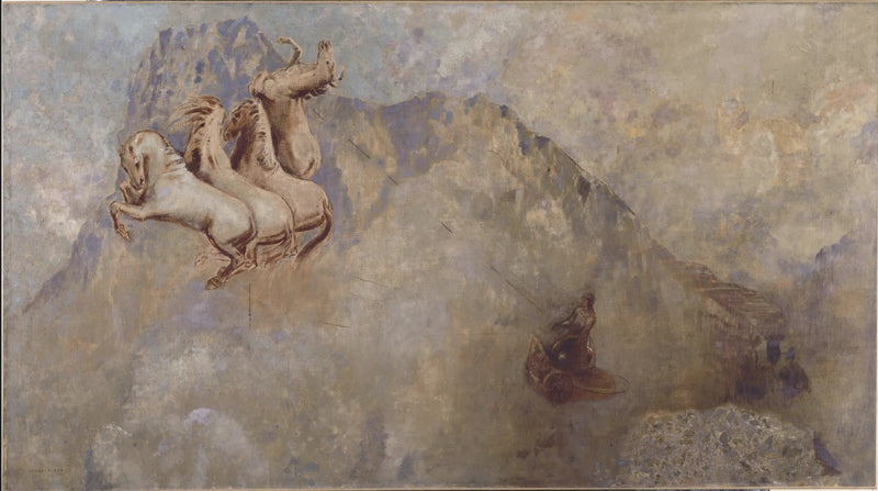 Il carro del Sole - Odilon Redon