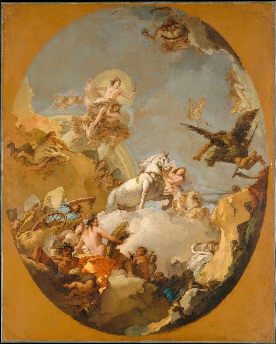 Il Carro dell'Aurora - Giovanni Battista Tiepolo