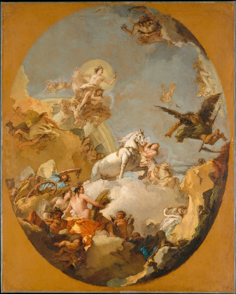 Il Carro dell'Aurora - Giovanni Battista Tiepolo