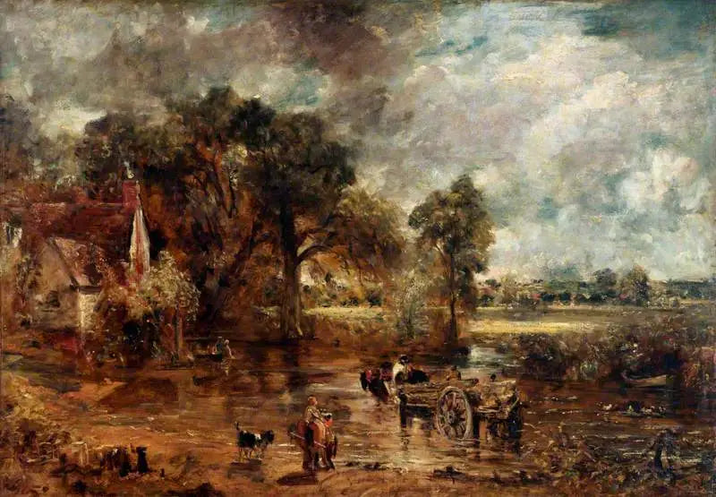 Le chariot de foin (étude à grande échelle) - John Constable - Alpha Reproduction