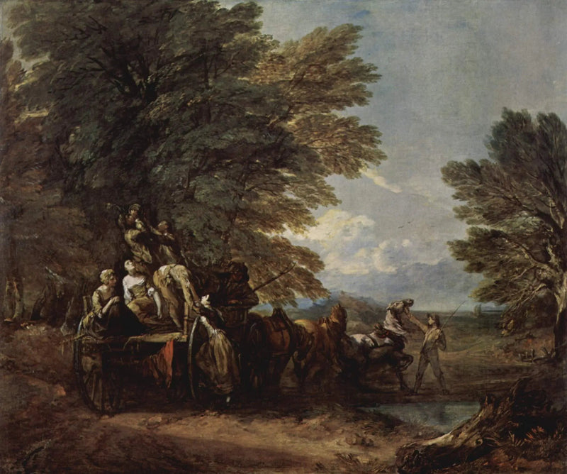 Il carrello di raccolta - Thomas Gainsborough
