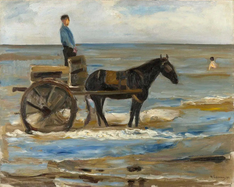 Il carro del salvatore - Max Liebermann