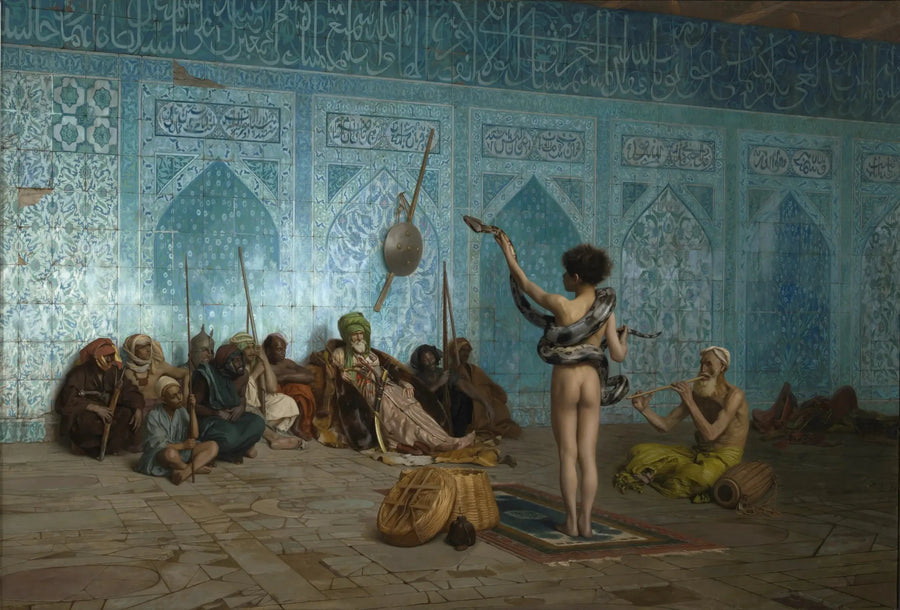 Il Fascinatore di serpenti - Jean-Léon Gérôme