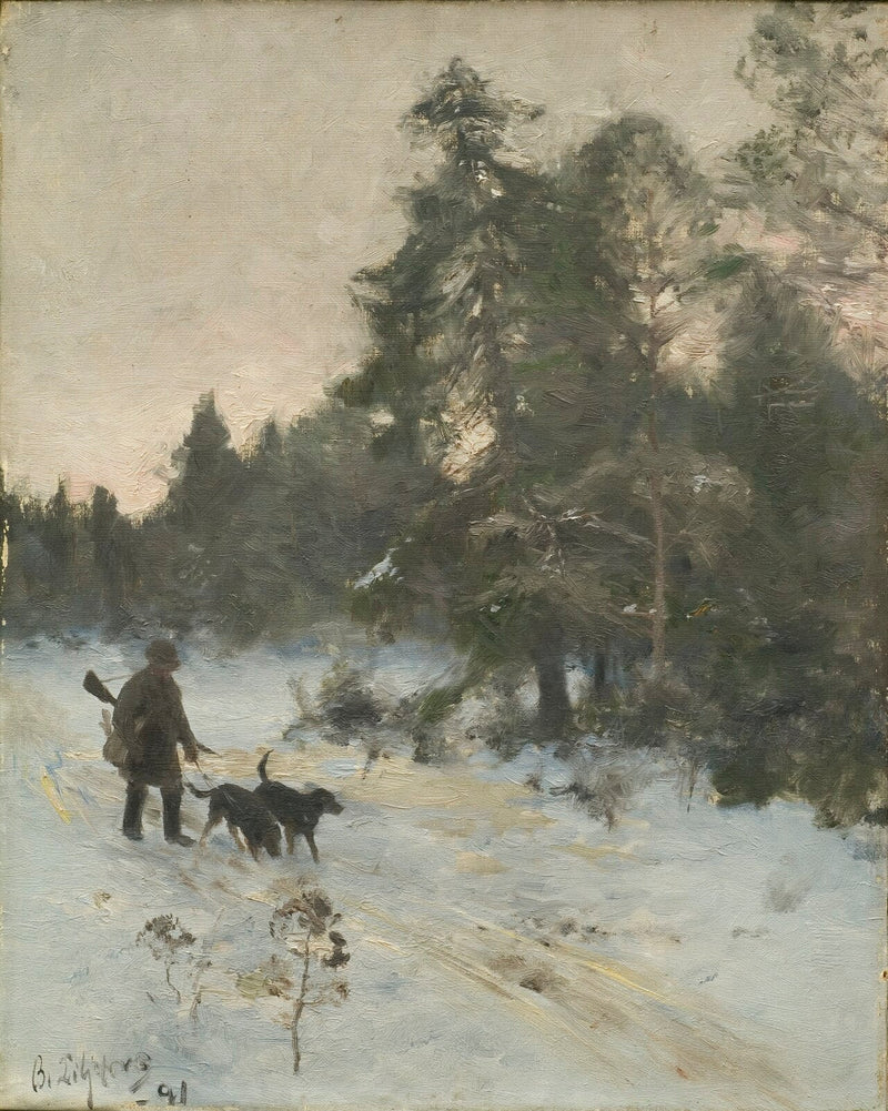 Il cacciatore - Bruno Liljefors