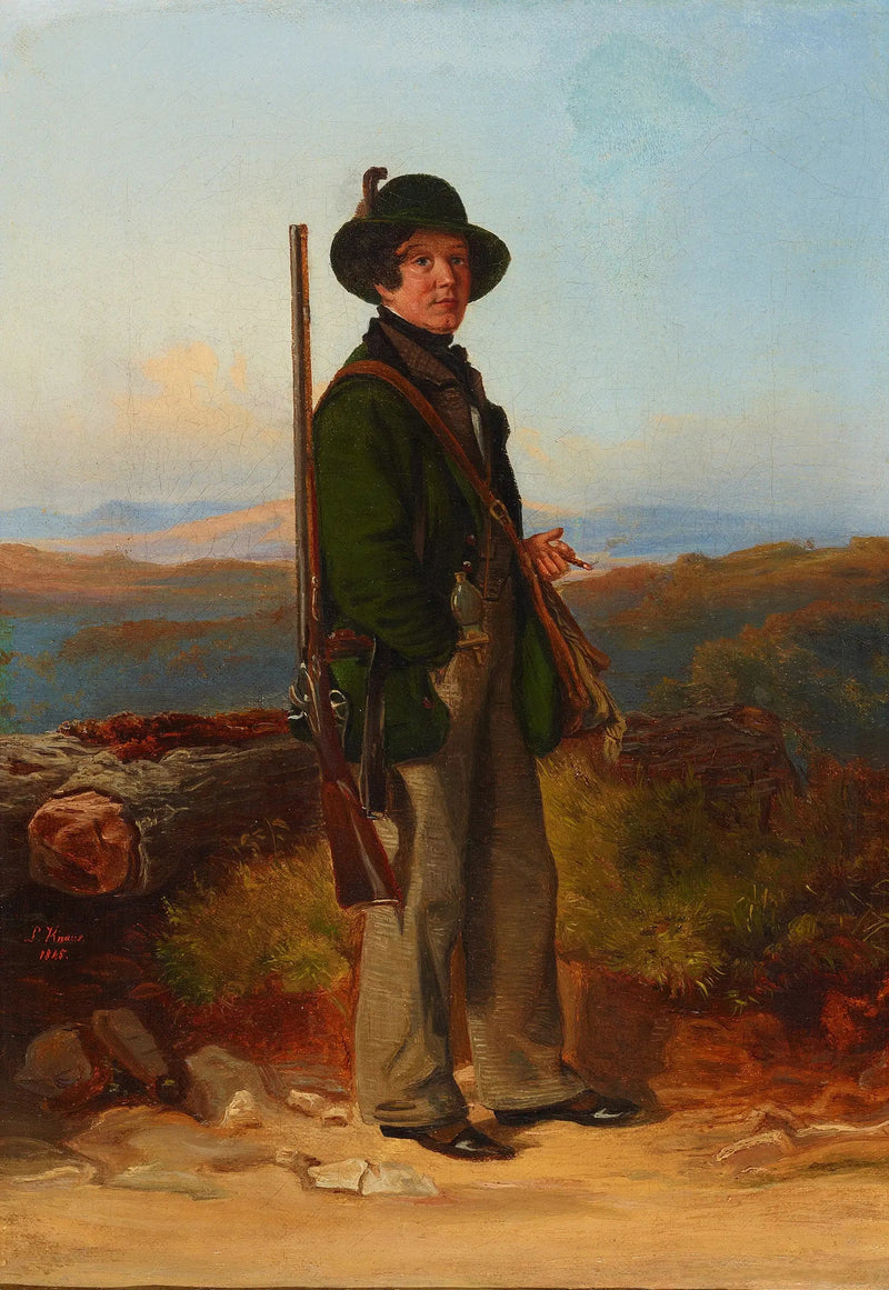 Il cacciatore - Ludwig Knaus