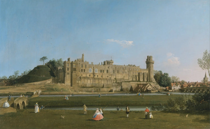 Il castello di Warwick - Canaletto