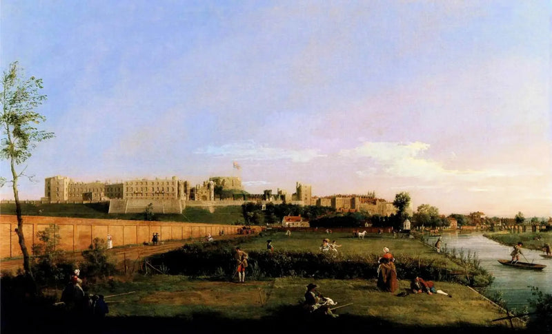 Il Castello di Windsor - Canaletto