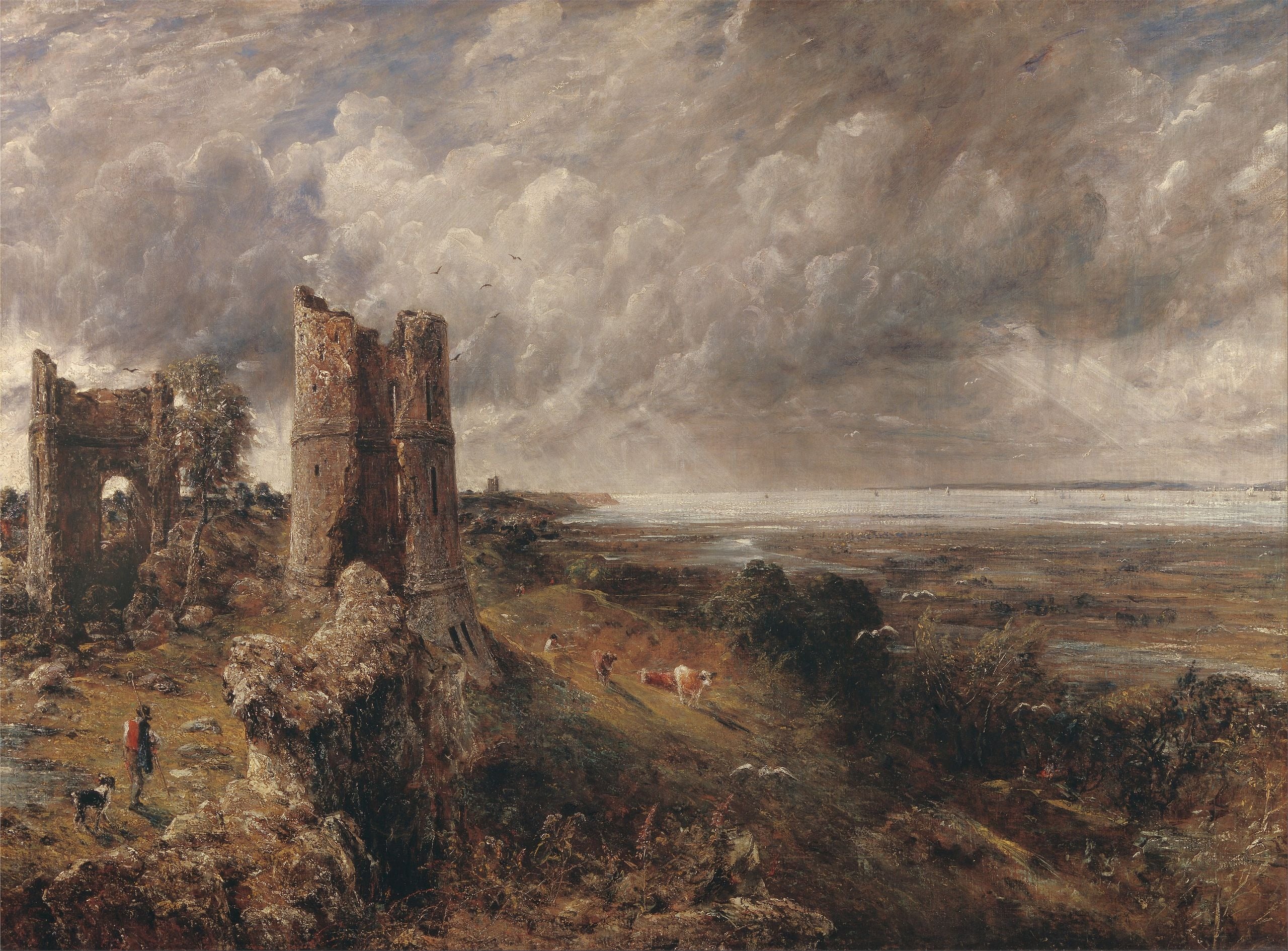 Le Château d’Hadleigh - John Constable - Alpha Reproduction