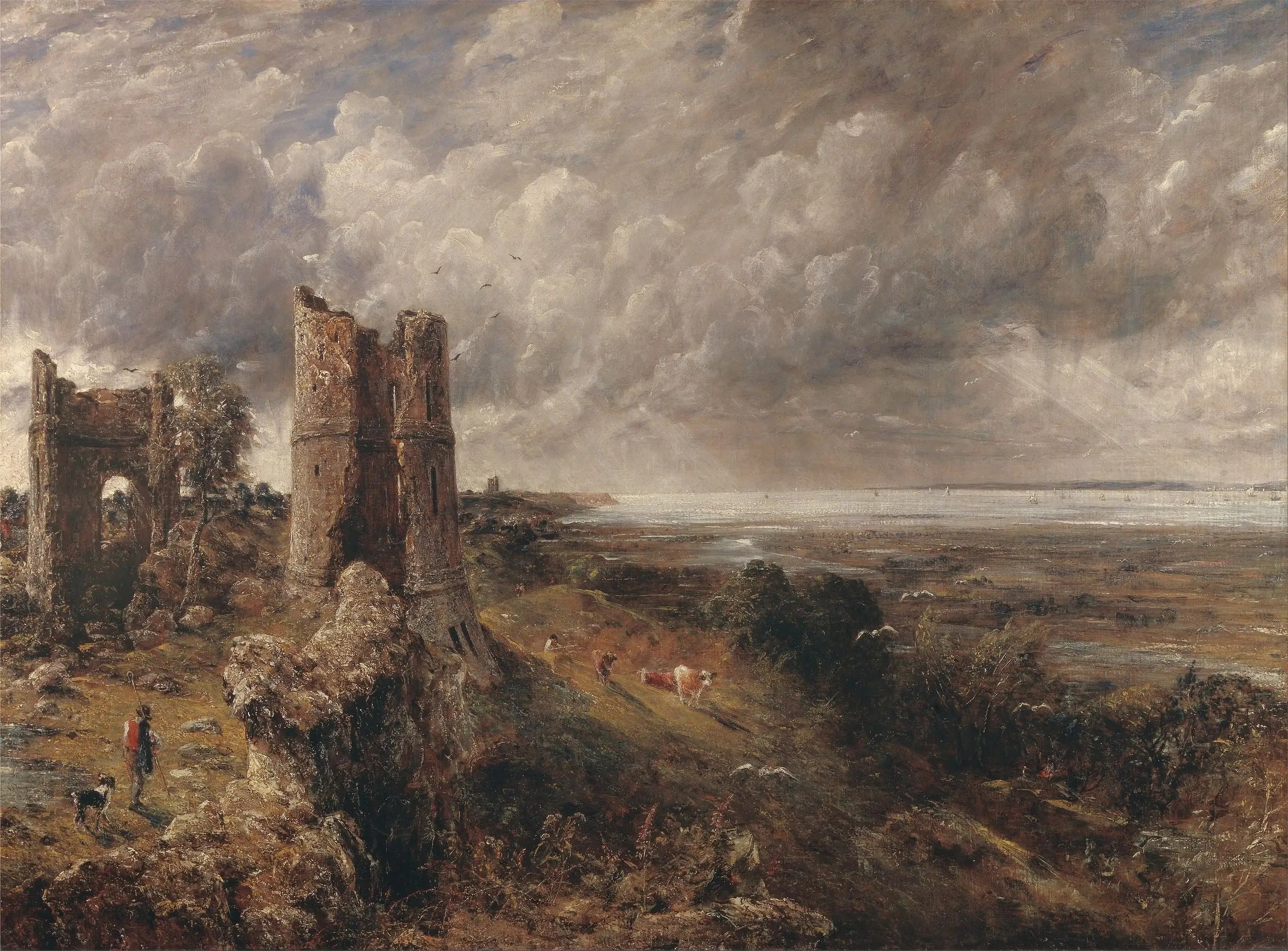 Le Château d’Hadleigh - John Constable - Alpha Reproduction