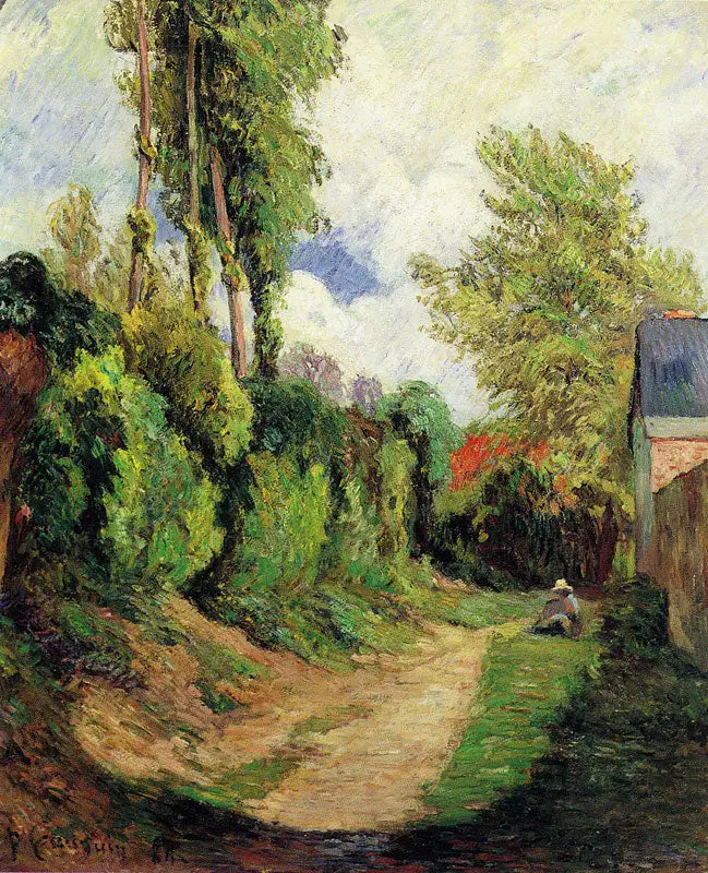 Il Sentiero Cavo - Paul Gauguin