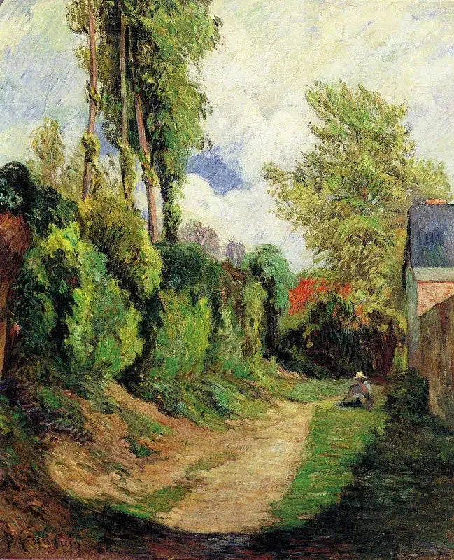 Il Sentiero Cavo - Paul Gauguin