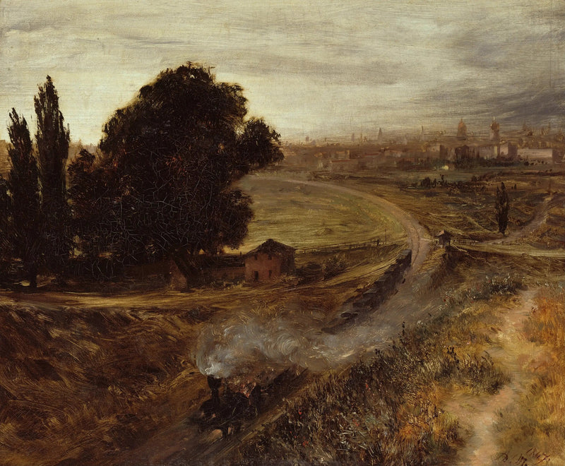 La ferrovia Berlin-Potsdam - Adolph von Menzel